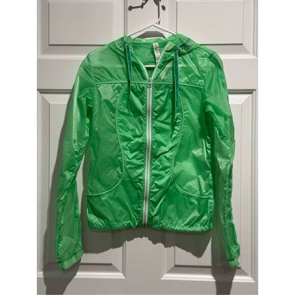NWOT Lululemon Transparent-See Through Lightweight Windbreaker Hooded Jacket 4 - Picture 2 of 13